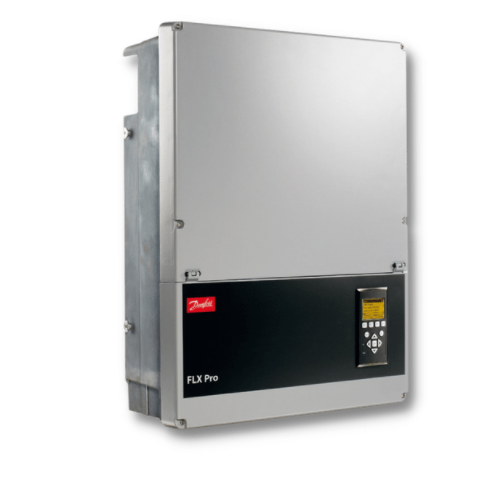 Generalüberholter Danfoss FLX PRO 12.5 Wechselrichter - energieeffiziente, umweltfreundliche Lösung für zuverlässiges Energiemanagement, erhältlich von vertrauenswürdigen Experten mit über 30 Jahren Branchenerfahrung.